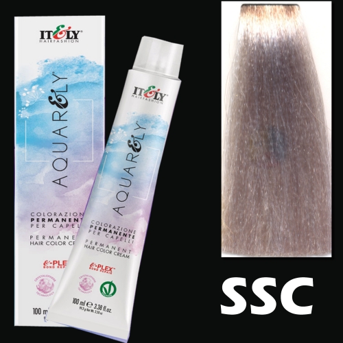 AQUARELY Color PLEX SSC 12.1 farba do wł.100ml super rozjaśniający popielaty blond